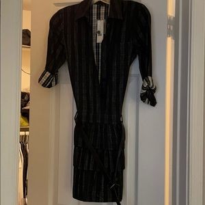 Theory dress with belt